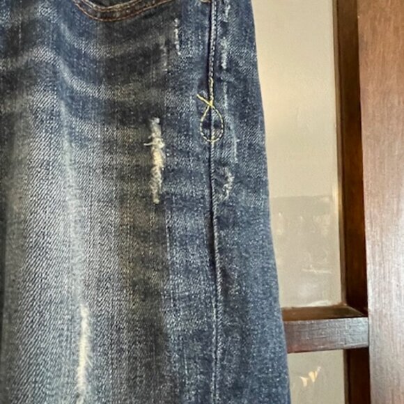 Lucky Brand Distressed Lola Skinny Jeans, Size 6 (28) - Picture 4 of 15